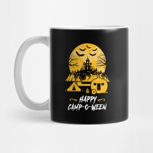 Happy Camp-O-Ween Campoween Funny Camping Halloween Mug